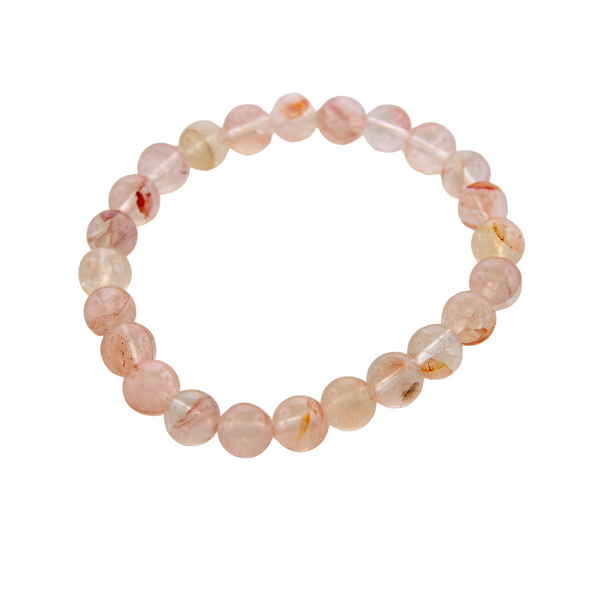 Stretch Bracelet -Fire Quartz