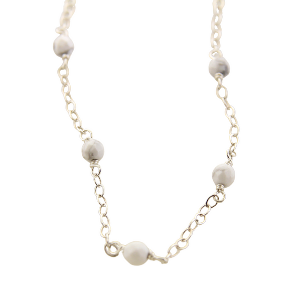 Capri - Sterling Silver Howlite