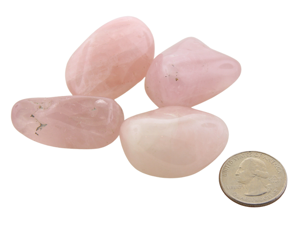 Tumbled Rose Quartz -Lg
