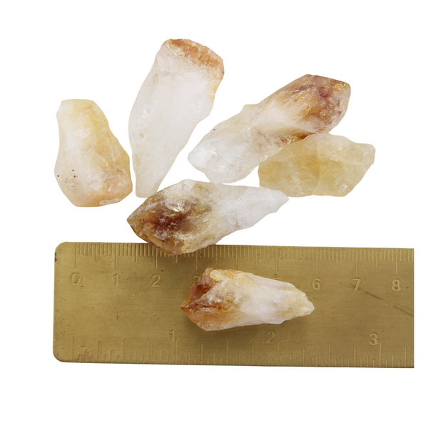 Citrine Points Raw Medium