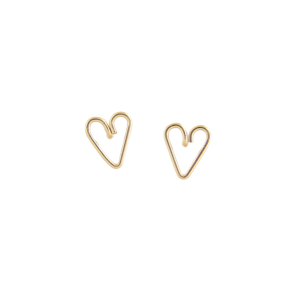 Heart Studs