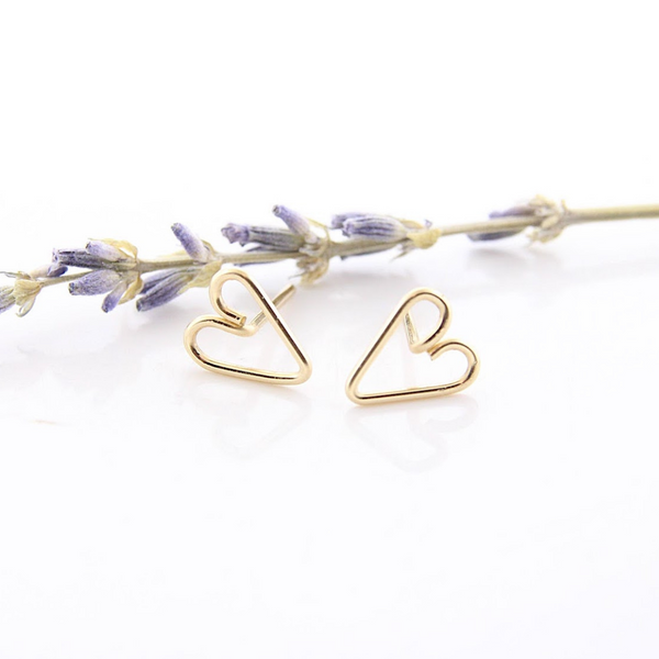 Heart Studs