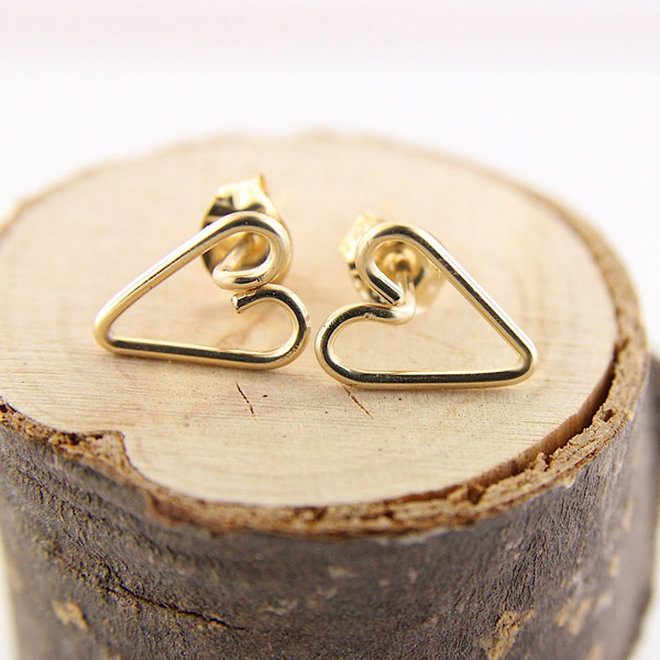 Heart Studs