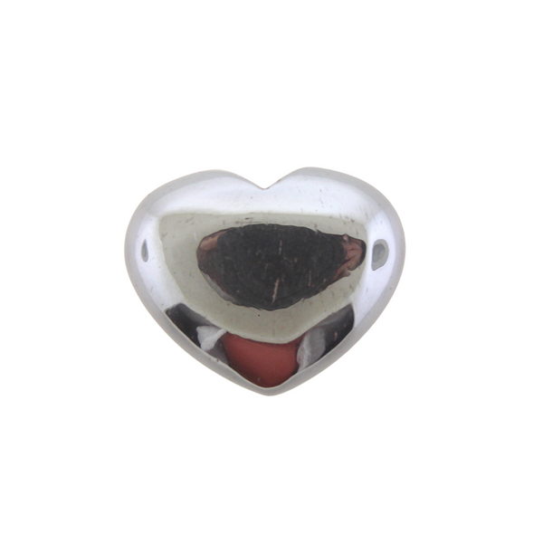 Heart Palm Stones - Hematite