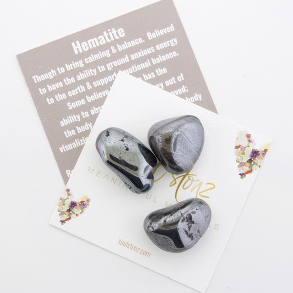 Tumbled Gemstones - Hematite