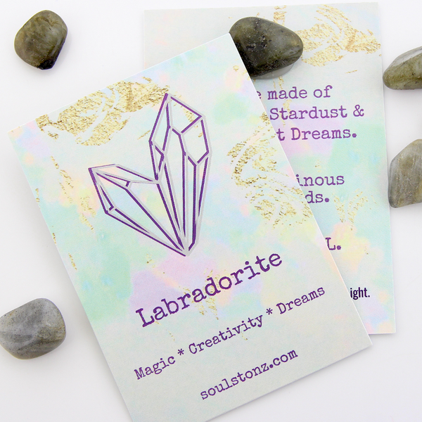 Labradorite Affirmation Card