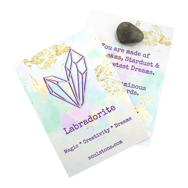 Labradorite Affirmation Card