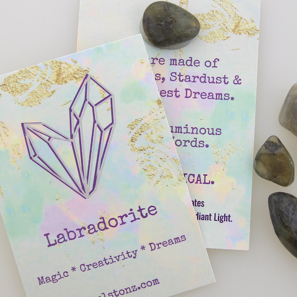 Labradorite Affirmation Card