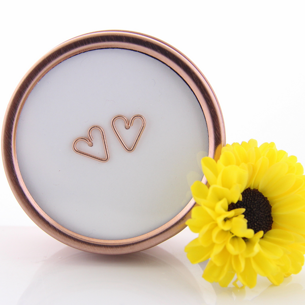 Heart Studs