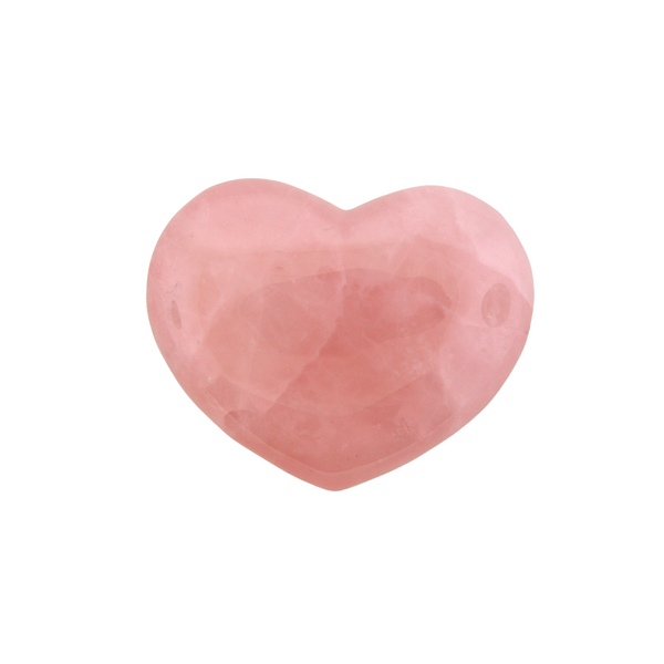 Heart Palm Stones - Rose Quartz