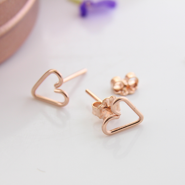 Heart Studs