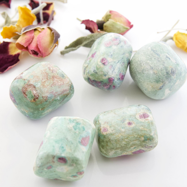 Ruby in Fuchsite Tumbled