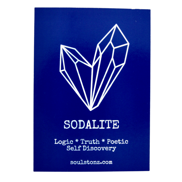 Sodalite Affirmation Card