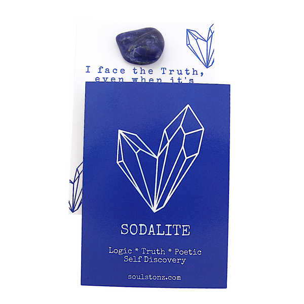 Sodalite Affirmation Card