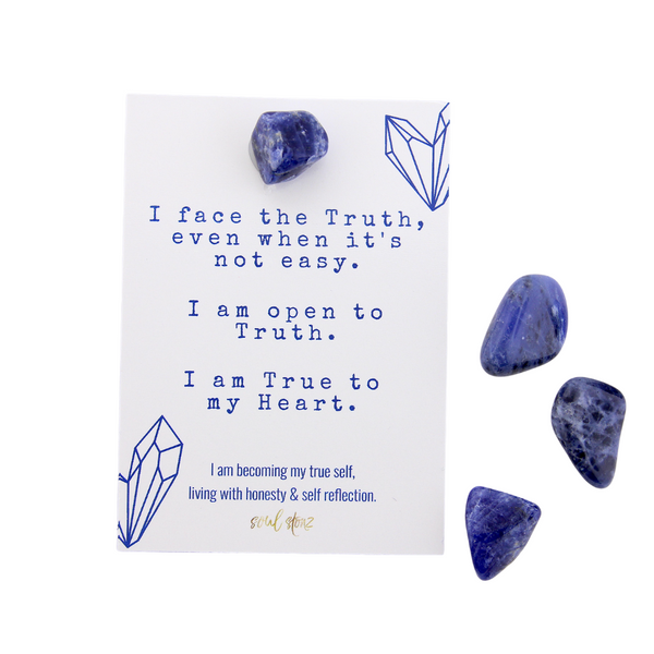 Sodalite Affirmation Card