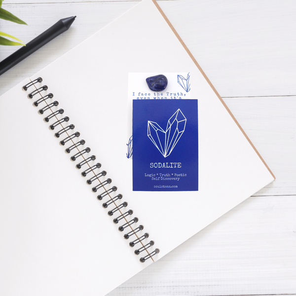 Sodalite Affirmation Card