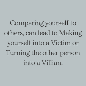 Becoming a Victim or Villian