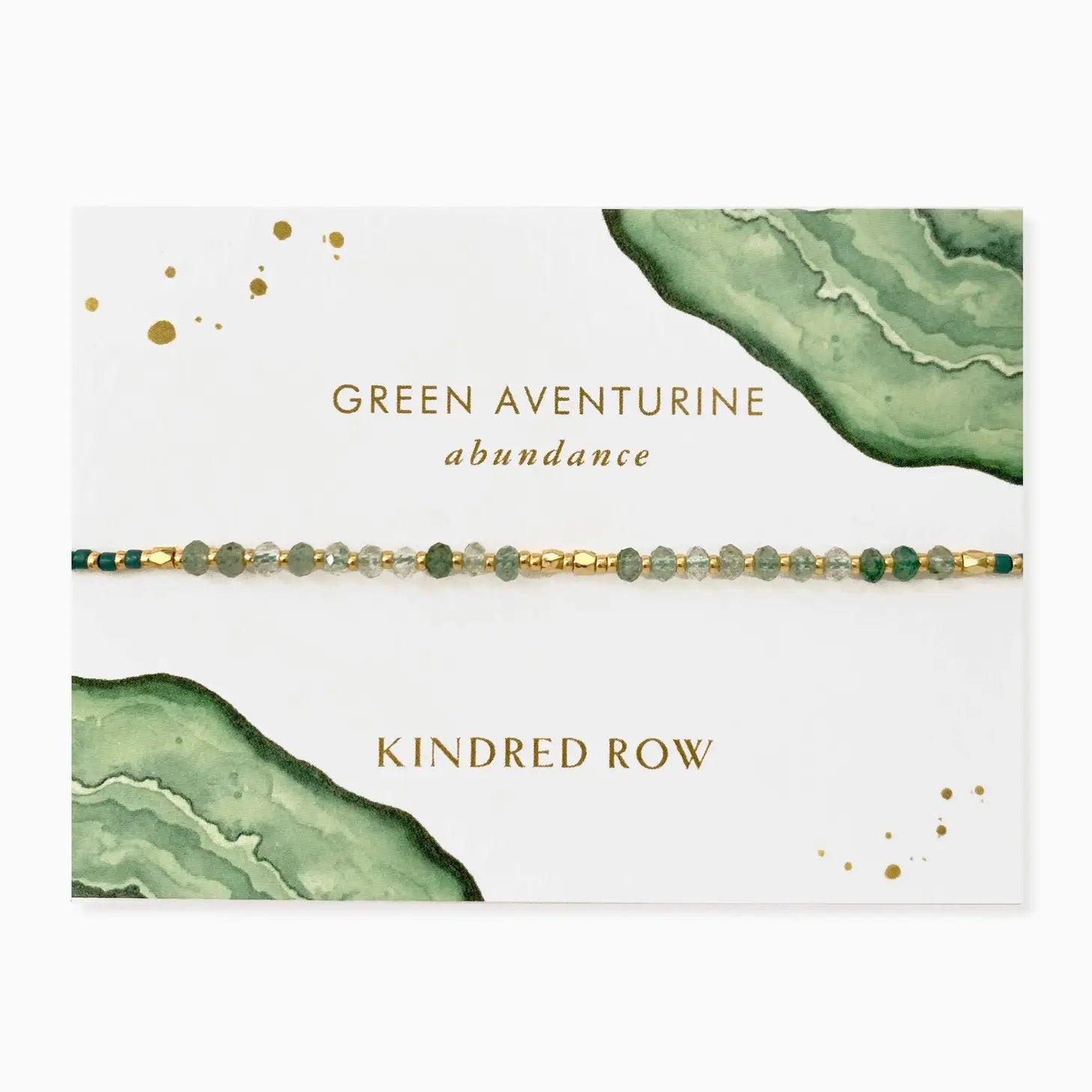 Kindred Row - Green Aventurine Bracelet