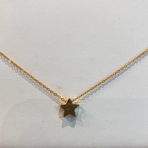 Plain Star Necklace