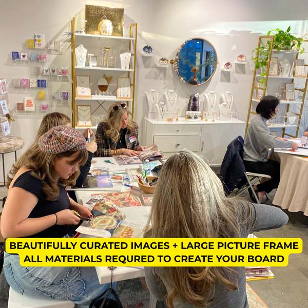 Crystal Clear Vision Board Mini Retreat Jan 11, 2026., 10-3pm
