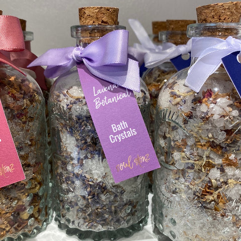 Bath Crystal Keep Sake Bottle - Lavender