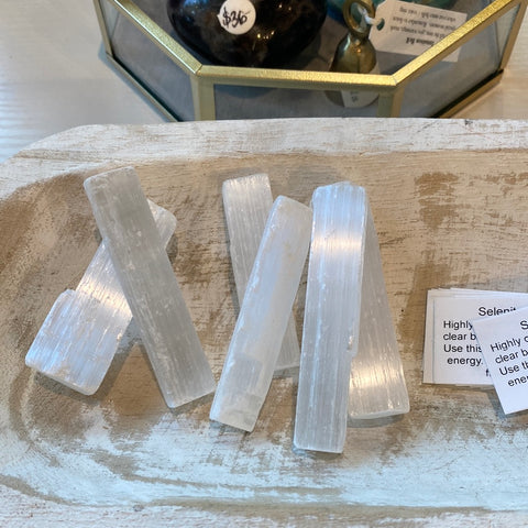 Selenite Small Bars