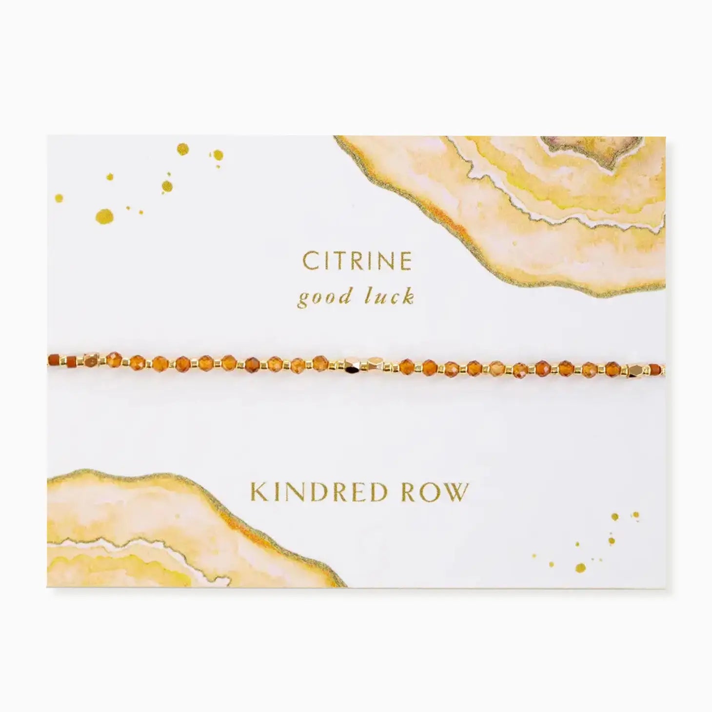 Kindred Row - Citrine Bracelet
