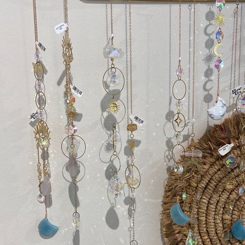 Sun Catcher - Glass & Crystals - Assorted Styles