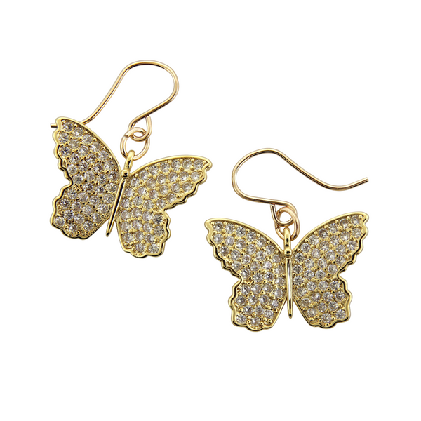 Sparkle  Butterfly Earrings