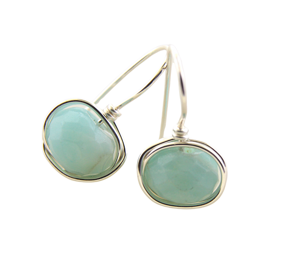 Enduring Earring - Amazonite Sterling Silver