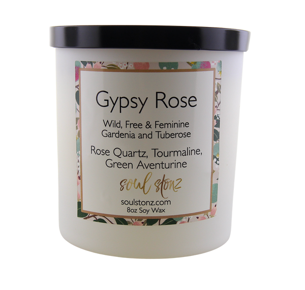 Gypsy Rose Candle - Gardenia & Tuberose