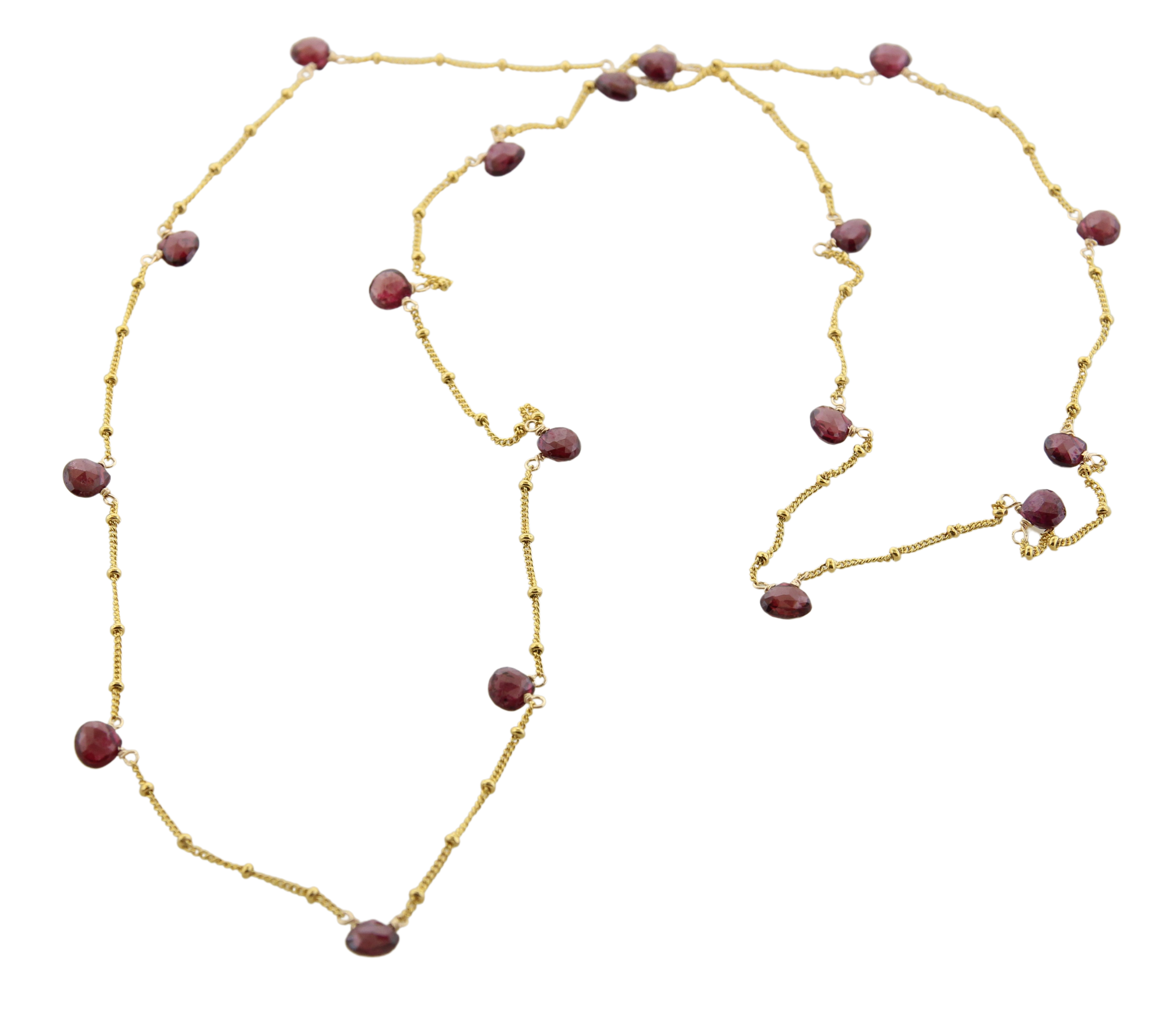 Ethereal Necklace - Garnet
