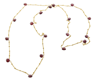 Ethereal Necklace - Garnet