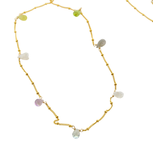 Ethereal Necklace - Multi Briolettes