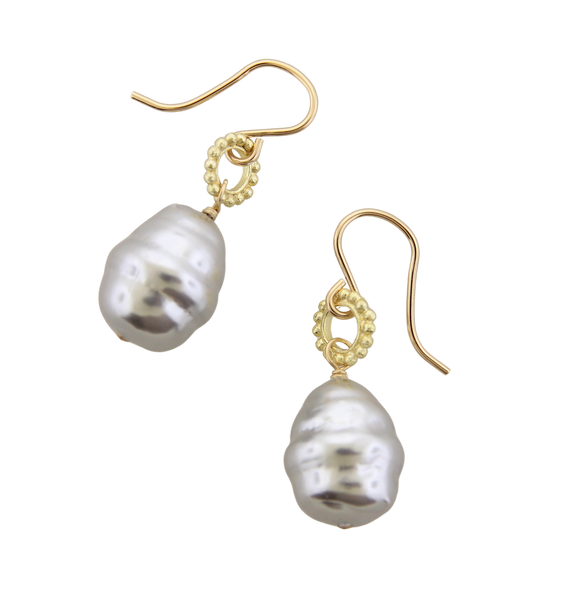 Mother of Pearl Shell Earrings