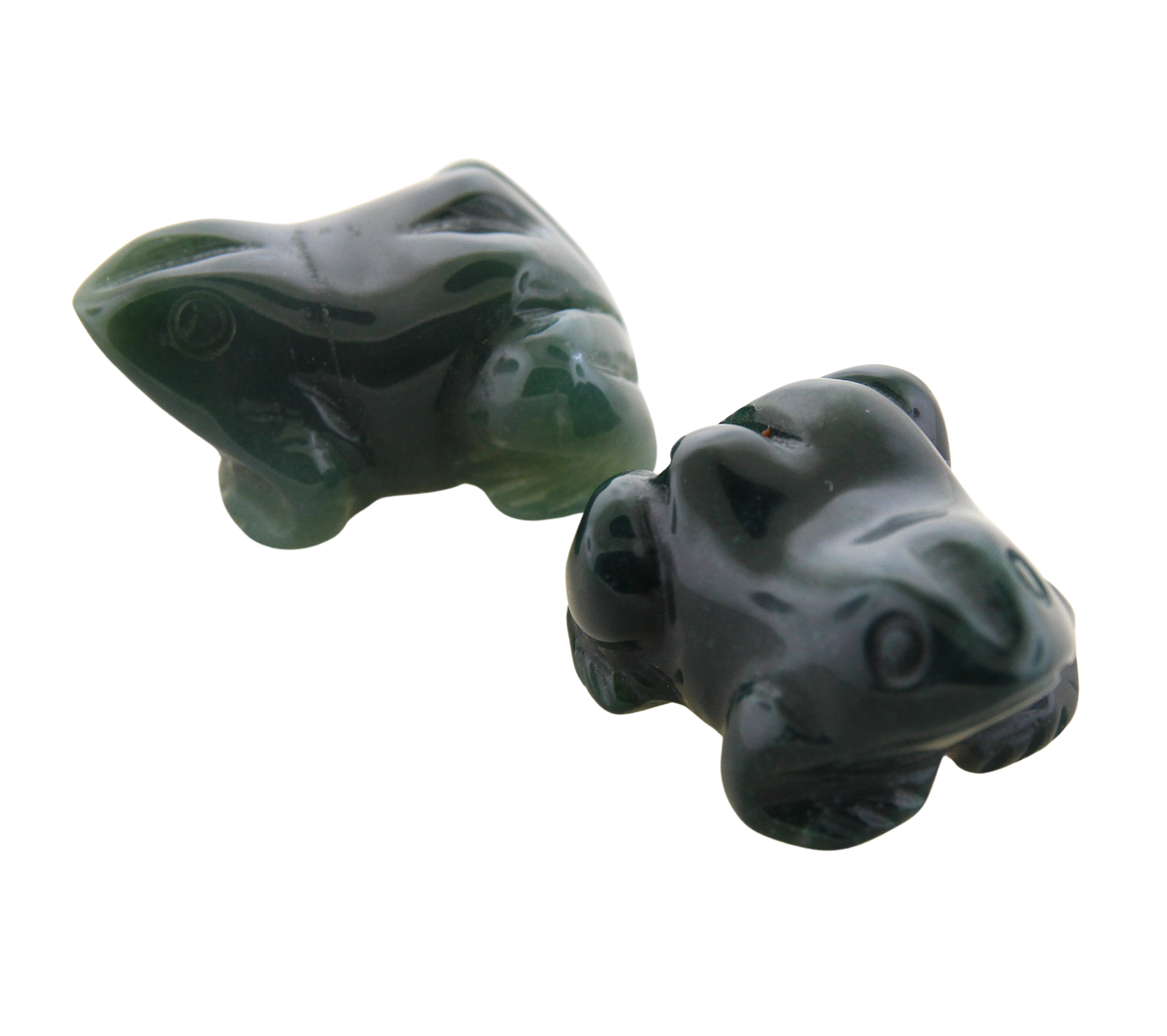 Gemstone Frogs - Green Aventurine