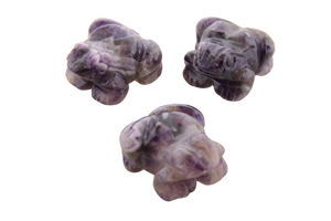 Gemstone Frogs - Amethyst