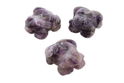 Gemstone Frogs - Amethyst