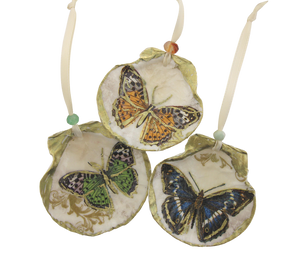 Butterfly Shell Ornaments