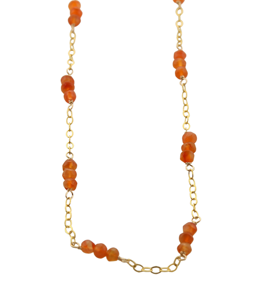 Lexi-Carnelian on Gold filed Chai