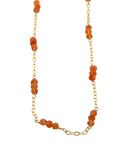 Lexi-Carnelian on Gold filed Chai