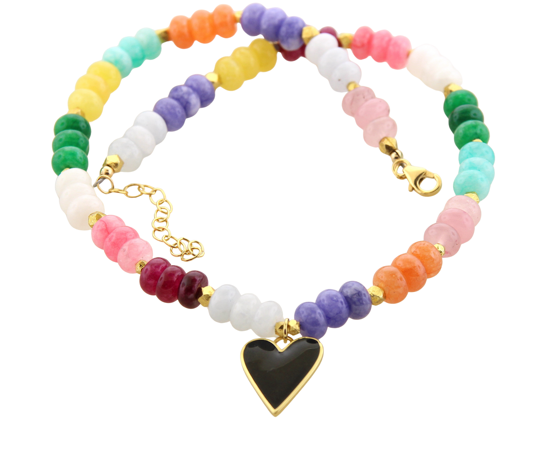 Candy Colors Beaded Necklace