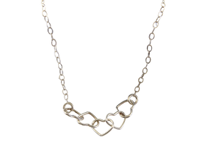 Open Heart Chain Necklace