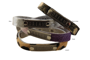 Dream Leather Cuff Bracelets