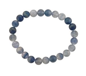 Stretch Bracelet - Blue Flourite 8MM