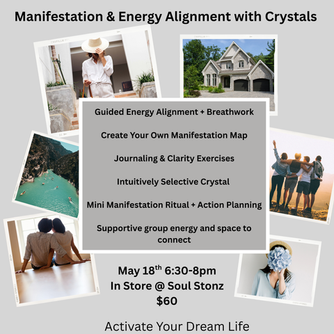 Manifestation Workshop - May 18th 6:30-8pm