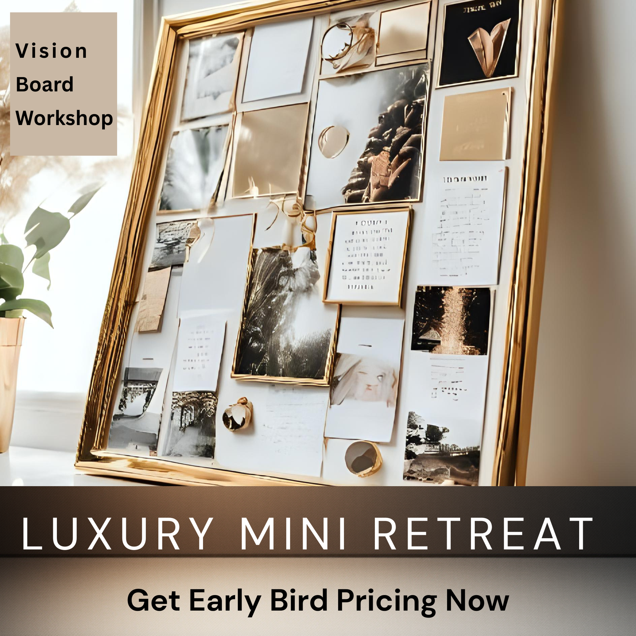 Vision Board - Luxury Mini Retreat Jan 11, 2026., 10-3pm