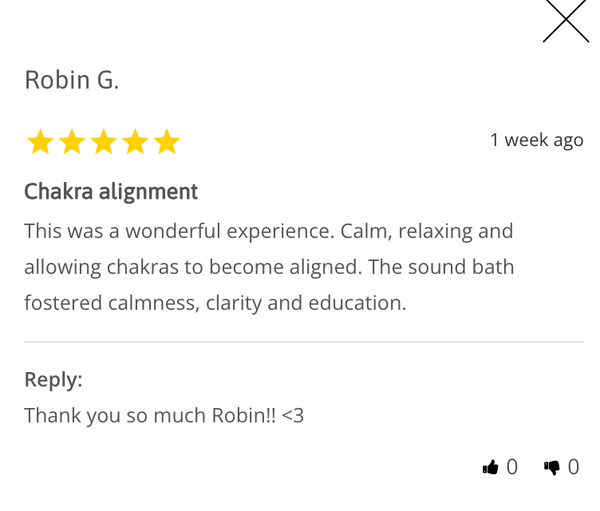 Sound Bath - Crystals & Tea Experience