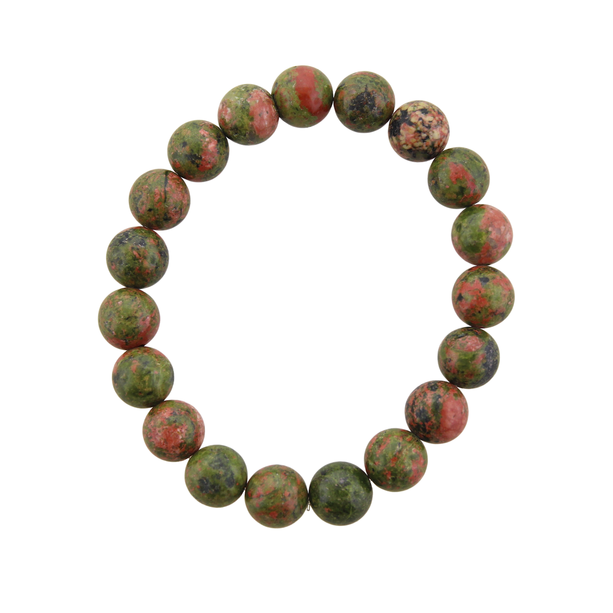 Stretch Bracelet - Unakite