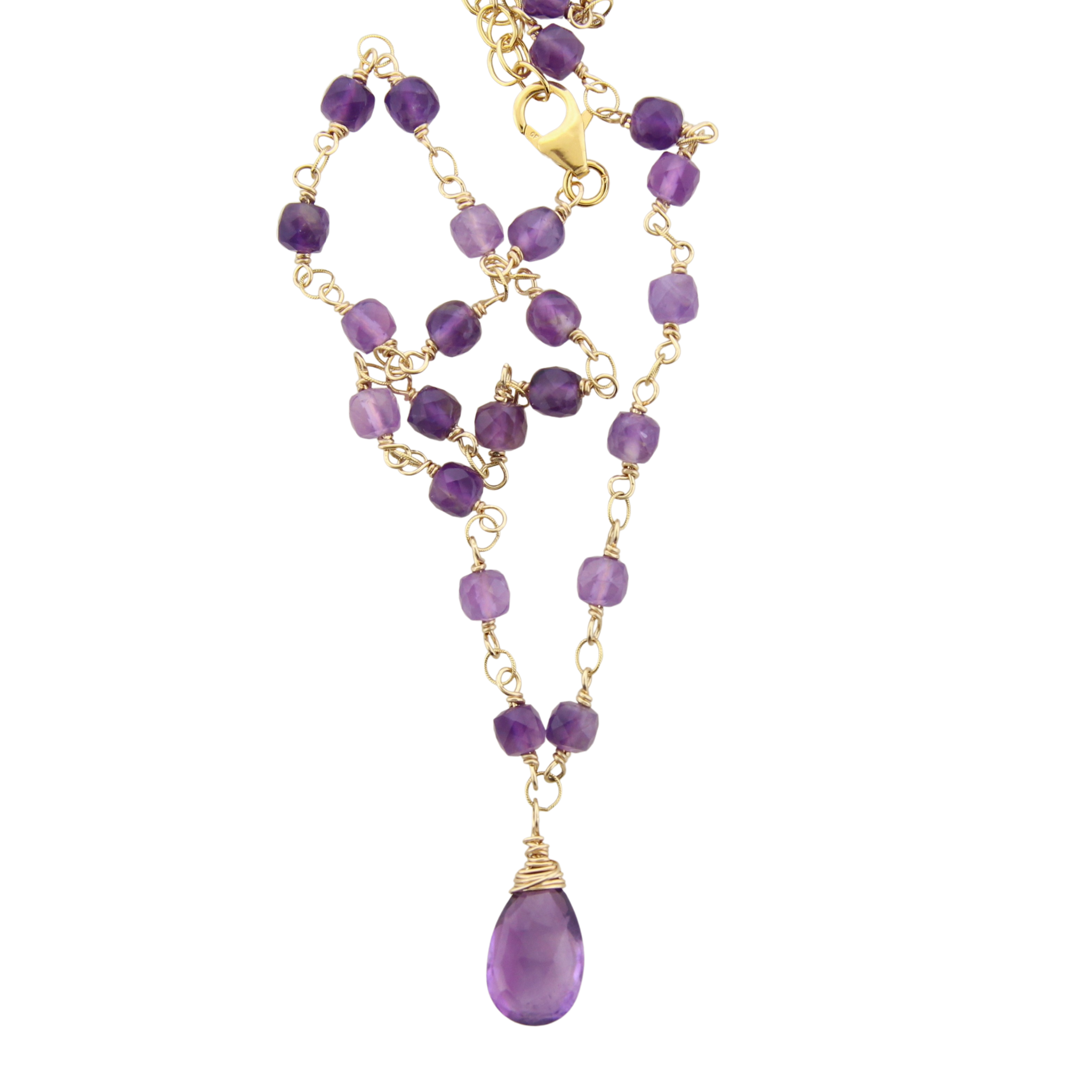 Whimsy Necklace - Amethyst